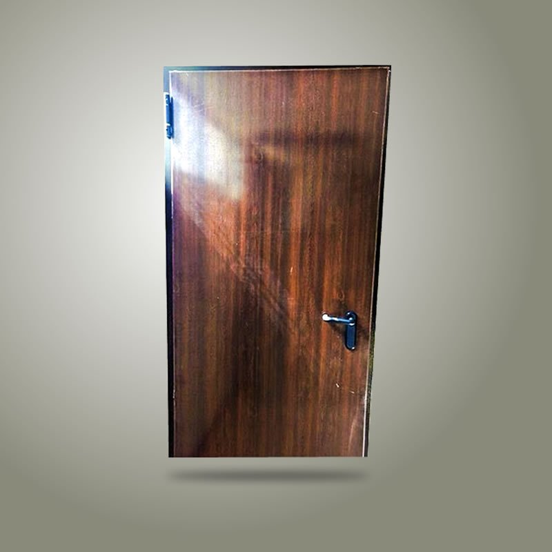 Puerta de Acceso Maderada con manija